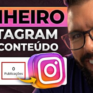 COMO GANHAR DINHEIRO NO INSTAGRAM SEM CRIAR NENHUM CONTEÚDO