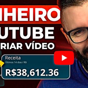 COMO GANHAR DINHEIRO NO YOUTUBE SEM POSTAR VÍDEOS (dinheiro no youtube)