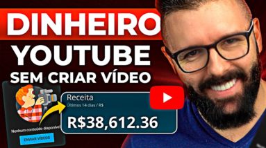 COMO GANHAR DINHEIRO NO YOUTUBE SEM POSTAR VÍDEOS (dinheiro no youtube)