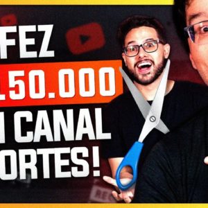 R$150 MIL POR MÊS COM CANAL DE CORTES! - ENTREVISTA COM LUTZ [CORTES PODCAST]