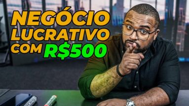 NEGÓCIO LUCRATIVO PARA VOCÊ COMEÇAR COM MENOS DE 500 REAIS | Tiago Fonseca