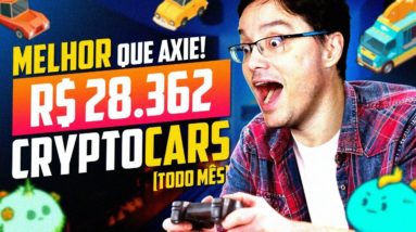 CRYPTOCARS! JOGO DE CARRINHO PAGANDO 28.362 REAIS POR MÊS [Melhor que AXIE INFINITY]