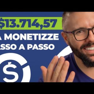 MONETIZZE PARA INICIANTES, passo a passo para ganhar R$8.325,80 por mês na monetizze