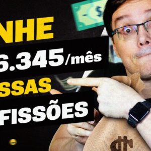 5 PROFISSÕES CONHECIDAS QUE TE PAGAM MAIS QUE R$ 6.200 POR MÊS