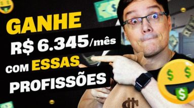 5 PROFISSÕES CONHECIDAS QUE TE PAGAM MAIS QUE R$ 6.200 POR MÊS