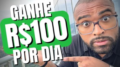 7 EMPREGOS PARA GANHAR R$100 POR DIA TRABALHANDO EM CASA - (Renda Extra  ) | Tiago Fonseca