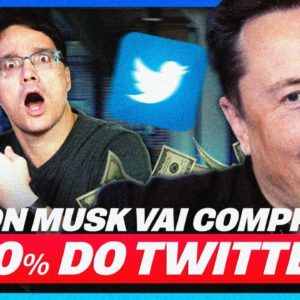 ELON MUSK METEU O LOUCO E QUER COMPRAR 100% DO TWITTER!