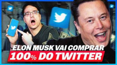 ELON MUSK METEU O LOUCO E QUER COMPRAR 100% DO TWITTER!