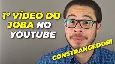 Primeiro vídeo do Joba no YouTube é pura vergonha alheia!! 😂