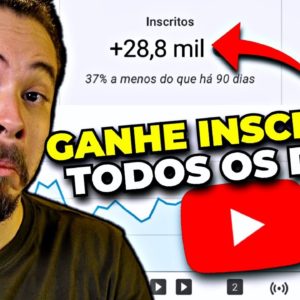 Como Ganhar Inscritos no YouTube em 2022 (Perguntas & Respostas) - Lives de Segunda #8