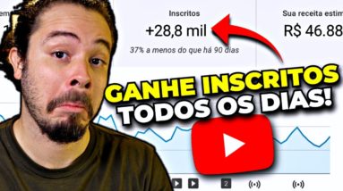 Como Ganhar Inscritos no YouTube em 2022 (Perguntas & Respostas) - Lives de Segunda #8