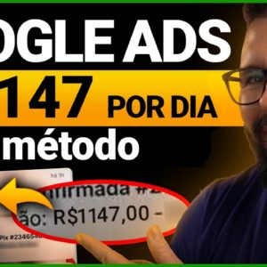 GOOGLE ADS, vender rápido, novo método, Google Ads p Afiliados Passo a Passo