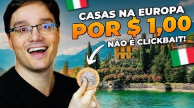 CASAS NA ITÁLIA POR UM EURO, É ISSO MESMO? [Ganhando dinheiro com imóveis no exterior]