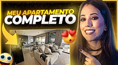 😍 TOUR PELO APARTAMENTO | Mostrei Meu Apartamento Que Conquistei Com os Ganhos do Marketing Digital!