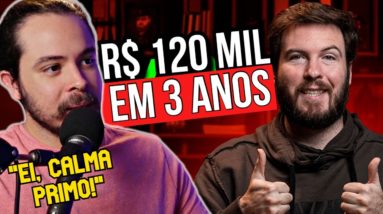 Como QUALQUER UM consegue juntar R$ 120 mil em 3 anos - Joba Reagindo ao Primo Rico