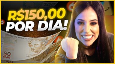 SITES PARA GANHAR DINHEIRO ONLINE | Como GANHAR R$150,00 Por Dia Na Internet [GARANTIDO]