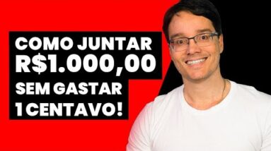 COMO JUNTAR 1000 REAIS RÁPIDO MESMO ESTANDO NO VERMELHO?