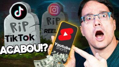 OFICIAL! YOUTUBE SHORTS VAI MONETIZAR TODOS VÍDEOS COM ANÚNCIOS [Fim do Tiktok?]