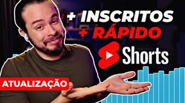 Shorts Atualizou! Como Crescer + RÁPIDO no YouTube com os Shorts - Lives de Segunda #17