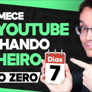 A FÓRMULA MAIS RÁPIDA DE GANHAR DINHEIRO COM O YOUTUBE DO ZERO EM 7 DIAS! [Live 01]