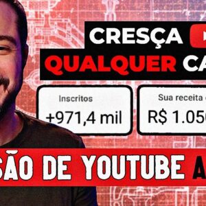 Como qualquer um pode vencer a concorrência e crescer no YouTube - Aula 3