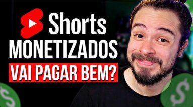 Novidade nos Shorts! Agora você pode Ganhar Dinheiro c/ Shorts do YouTube (Nova Monetização)