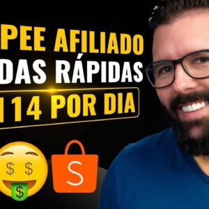 R$ 100 Por Dia na Shopee, Método Rápido p/ Vender Como Afiliado na Shopee para Iniciantes