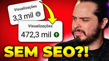 Por que muitos vídeos bombam mesmo sem SEO para YouTube?