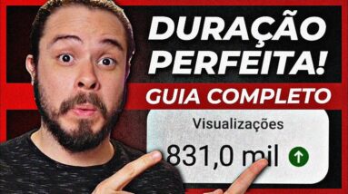 Duração IDEAL do vídeo p/ ter MAIS VISUALIZAÇÕES no YouTube! (Aula Completa)