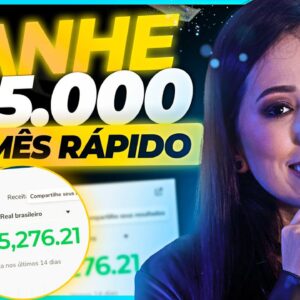 Técnica PODEROSA de Marketing Digital Para Ganhar Dinheiro RÁPIDO e Faturar R$5.000,00 Por mês!