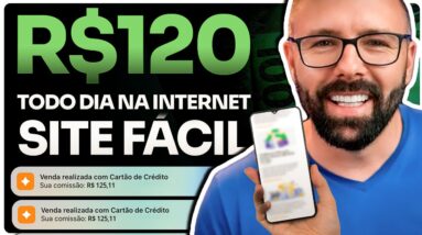 Como Ganhar R$120 Por Dia na Internet COPIANDO E COLANDO (rápido e fácil)