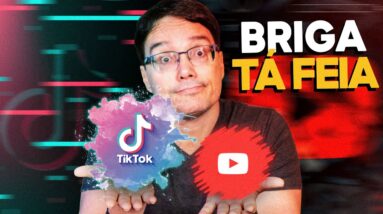 YOUTUBE VS TIK TOK: A BRIGA CUSTOU CARO!