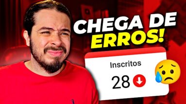 Como Crescer + RÁPIDO no YouTube (p/ Iniciantes) - Live #26