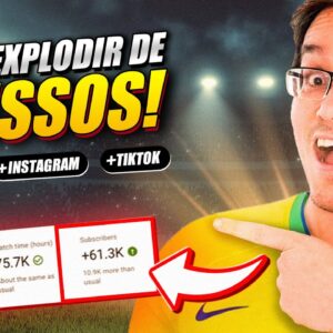 COPA DO MUNDO: COMO EXPLODIR DE ACESSOS NO YOUTUBE, INSTAGRAM E TIKTOK?