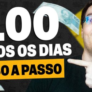 PASSO A PASSO PRA GANHAR R$100 POR DIA, TODOS OS MESES COMO AFILIADO