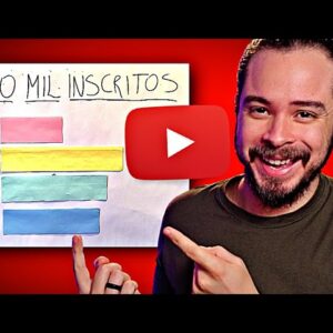 Como ganhei meus primeiros 10 mil inscritos no YouTube - Live #30