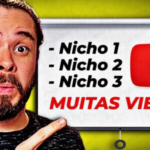 Nicho no YouTube: o segredo para o algoritmo te divulgar!