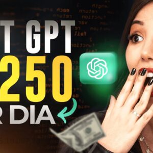 COMO GANHAR R$250 POR DIA COM O CHATGPT (Passo a Passo) | Inteligência Artificial ChatGPT