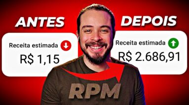 Como aumentar o RPM do canal e ganhar mais por cada vídeo