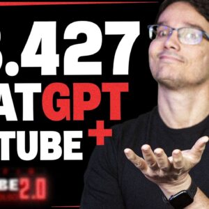 PASSO A PASSO PARA GANHAR R$ 3.427,00 (OU MAIS) POR MÊS NO YOUTUBE COM O CHATGPT [Episódio 1]