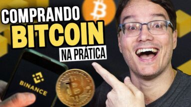 BITCOIN VAI EXPLODIR? TESTANDO A BINANCE NA PRÁTICA [Comprando o PRIMEIRO Bitcoin]