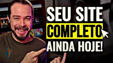 Como Criar um Site Profissional Passo a Passo (Mega Completo!)