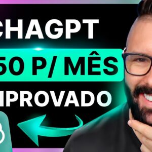 CHATGPT, Como Ganhar Dinheiro com ChatGPT, Guia Completo Passo a Passo p/ Iniciantes