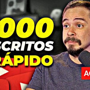 6 Dicas para ganhar 1.000 inscritos + rápido | Live aberta p/ perguntas #42