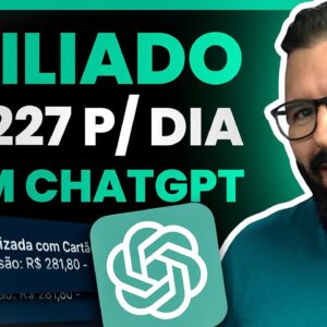 CHATGPT E AFILIADOS HOTMART, COMO GANHAR DINHEIRO DE FORMA AUTOMATICA