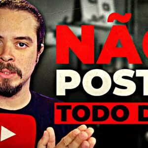 A prova de que NÃO vale a pena postar vídeo todo dia | Live aberta p/ perguntas #41