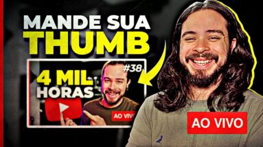 Analisando Thumbnails de inscritos | Live aberta p/ perguntas #45