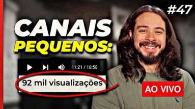 Como crescer no YouTube em 2023: Live aberta p/ perguntas #47