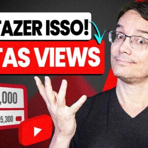 COMO FORÇAR O YOUTUBE A TE DAR VISUALIZAÇÕES E CRESCER SEU CANAL