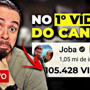 Nunca fale isso no PRIMEIRO VÍDEO do canal | Live aberta p/ perguntas #49